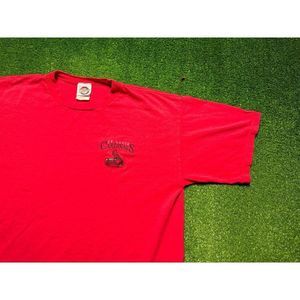 Vintage St. Louis Cardinals Embroidered Men's Short Sleeve Tee Large